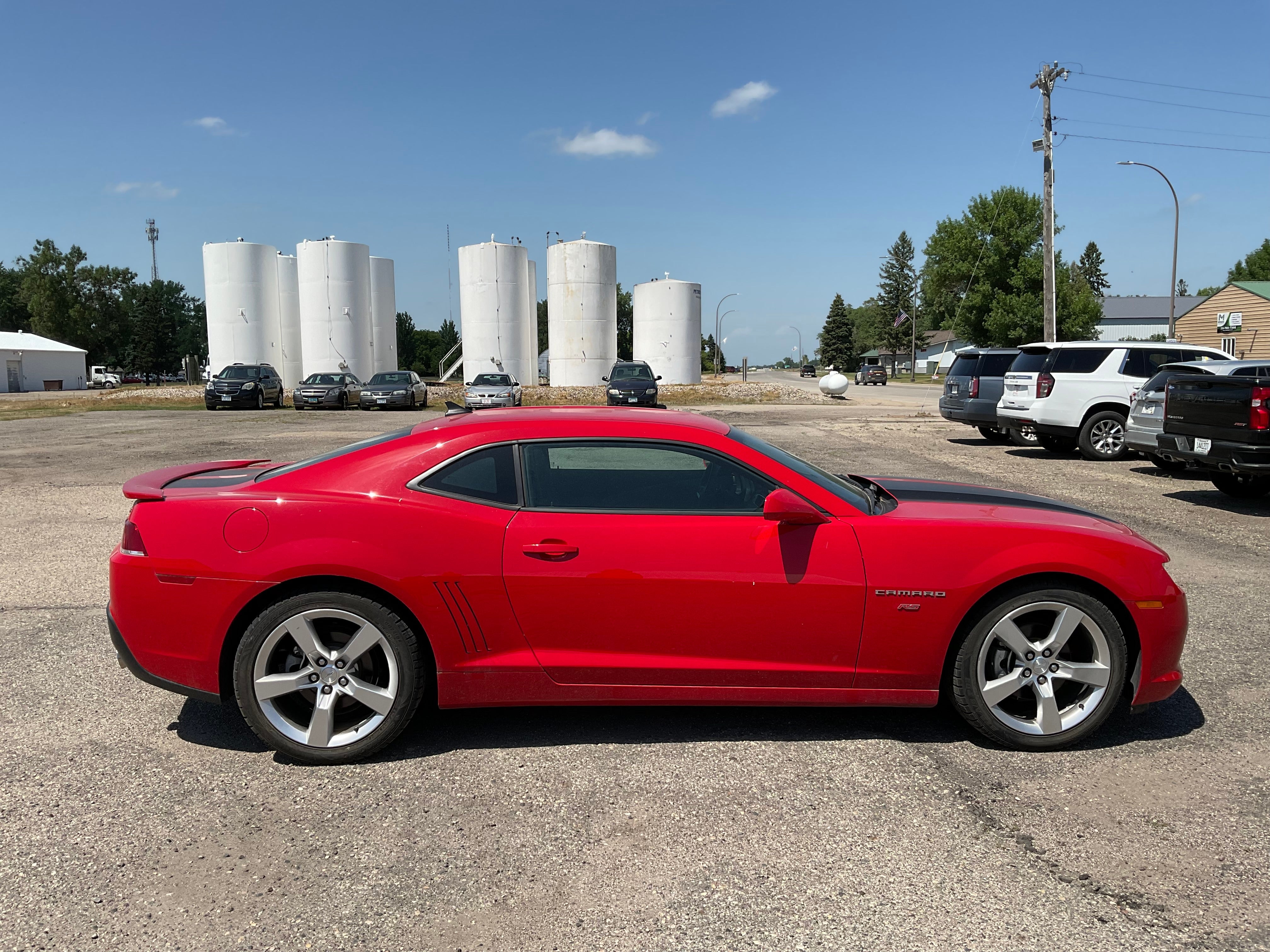 Used 2014 Chevrolet Camaro 2LS with VIN 2G1FA1E37E9146823 for sale in Ada, Minnesota